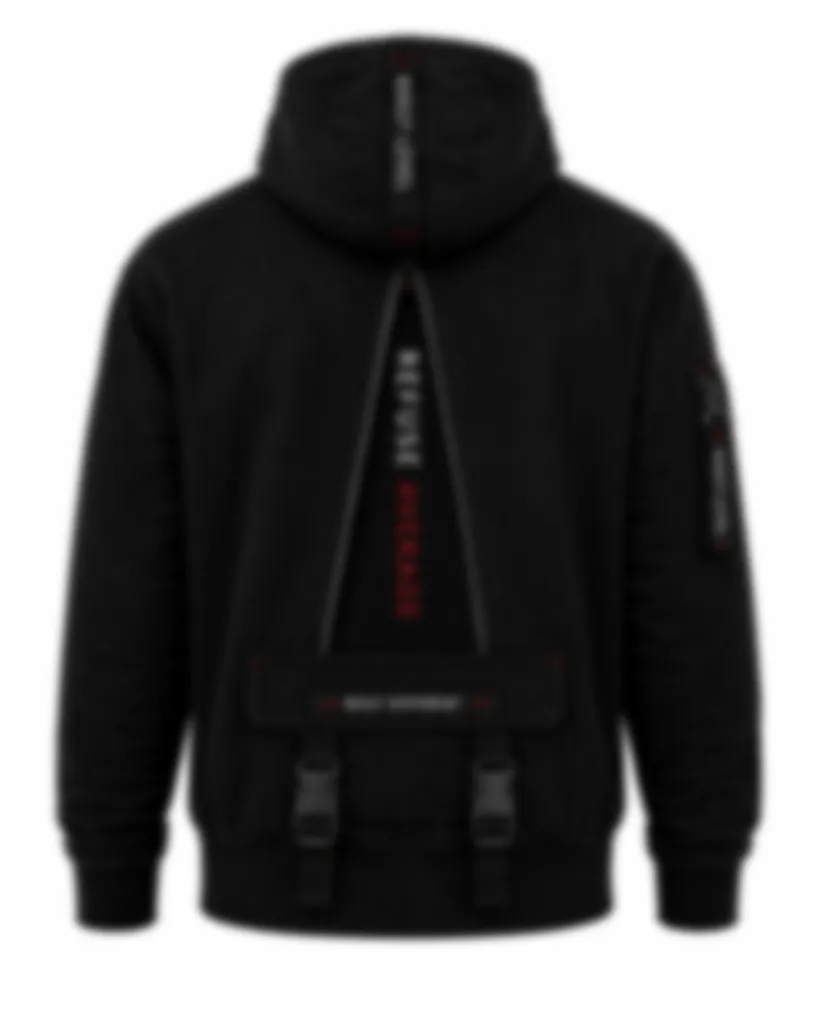 NXEST LEVEL hoodie back preview